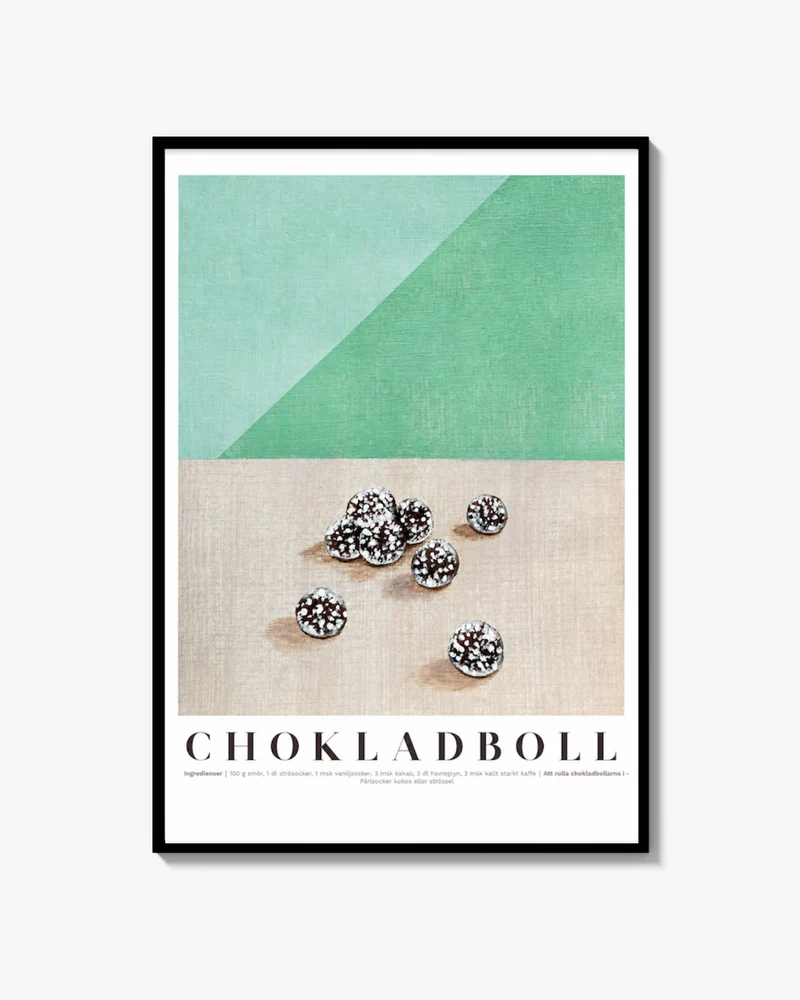 Chokladboll - Poster