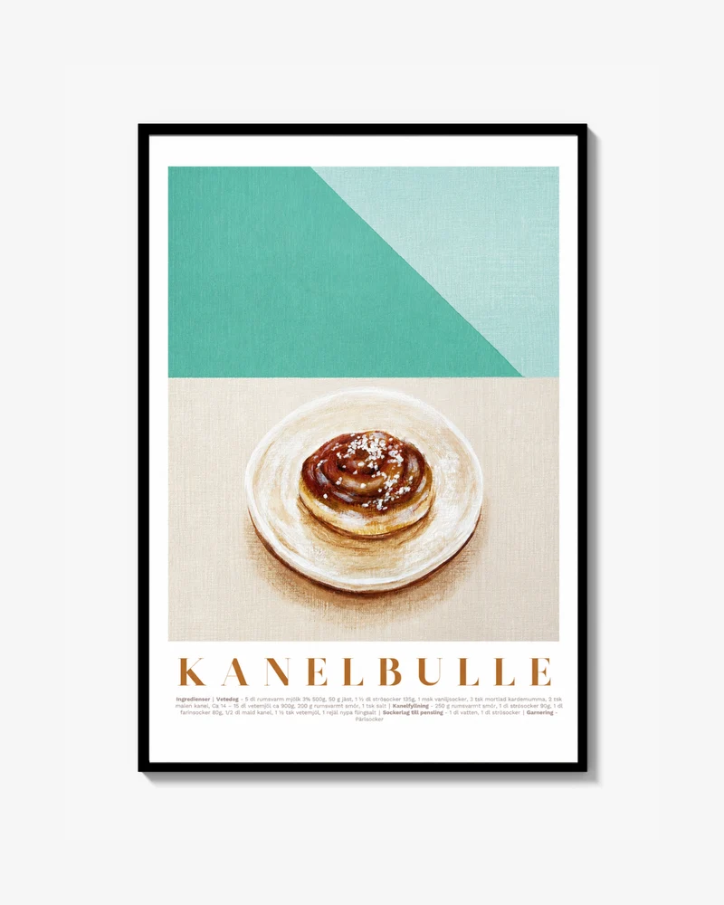 Kanelbulle - Poster