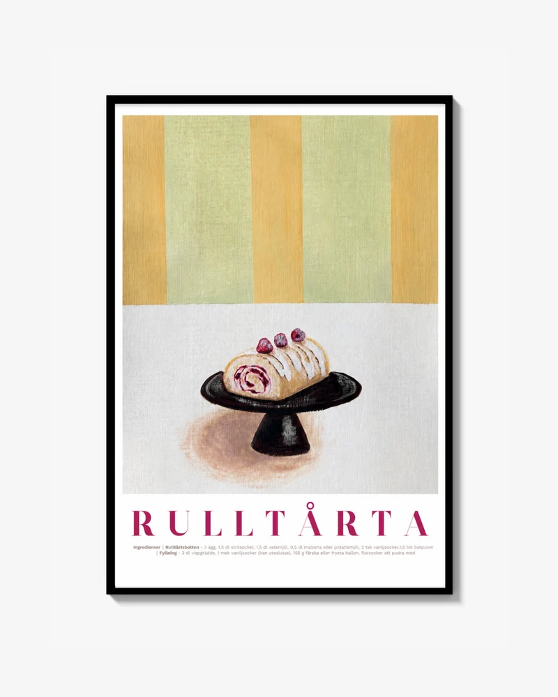 Rulltårta - Poster