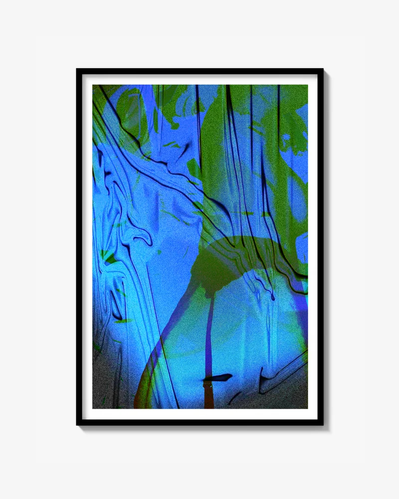 Nude blues Print