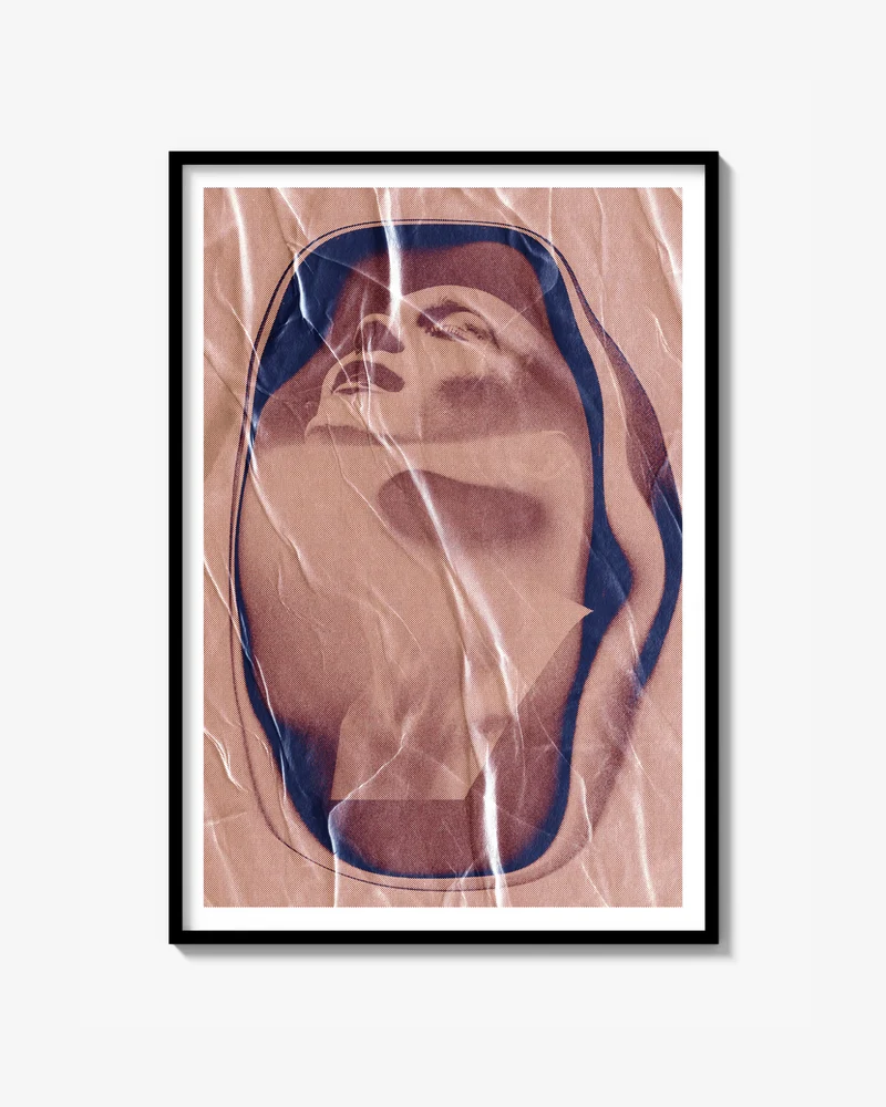 Astral Grunge Print