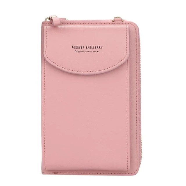 Girls Solid Color PU Leather Clutch Fashion Women Brand Designer Luxury Long Wristlet Wallet Coin Purse Card Holder Bolsas Mujer
