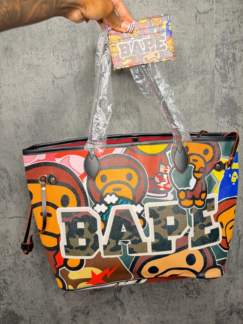 bape tote bag