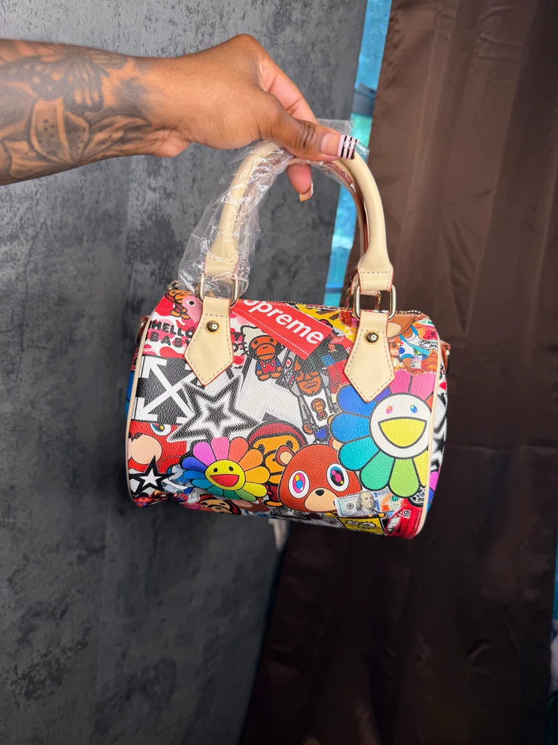 supreme x bape pillow bag