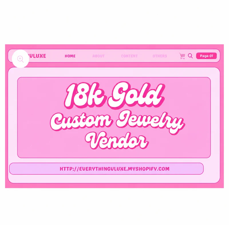 18k gold custom jewelry vendor