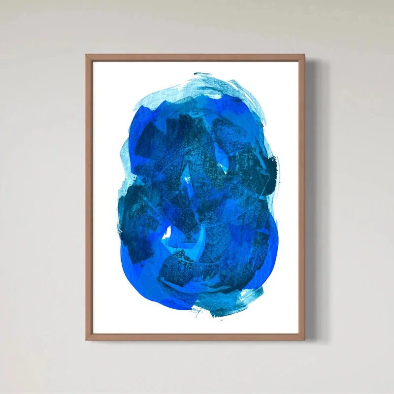 Blues I, Original Konst