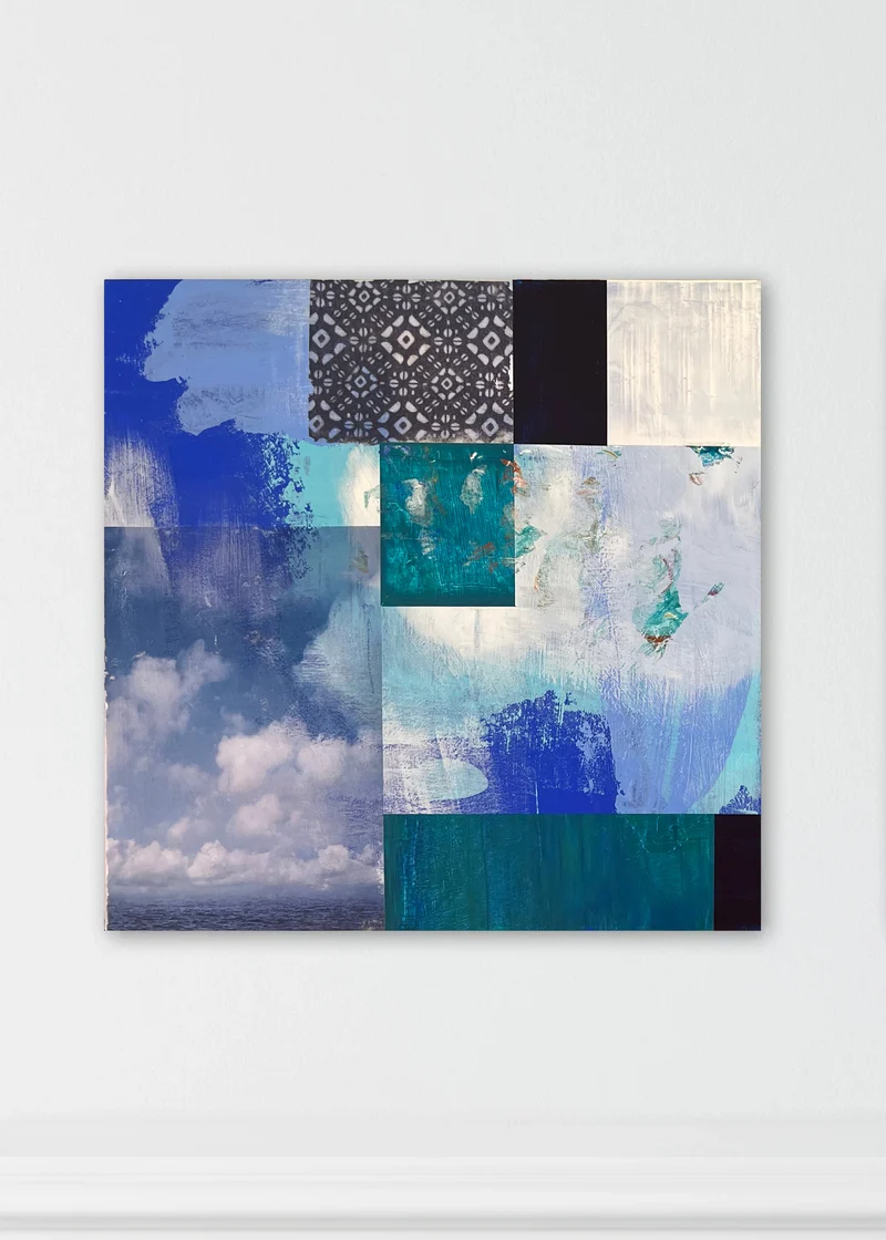 Winter Blue IV, Original Konst