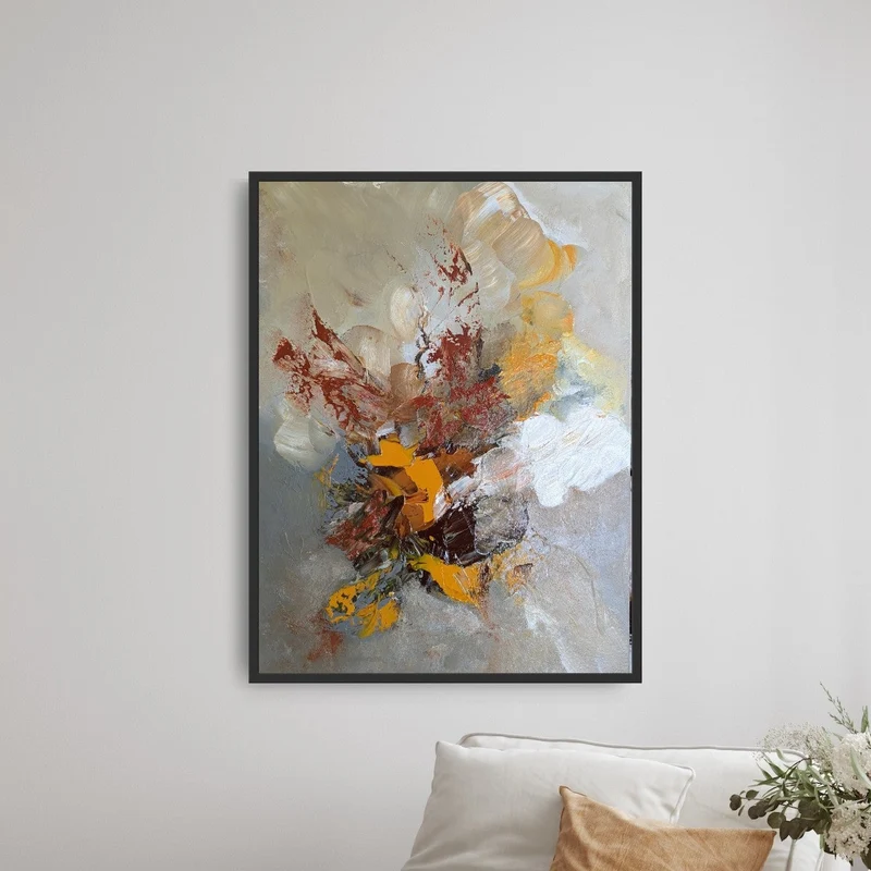 'Within' abstrakt Original akrylmålning