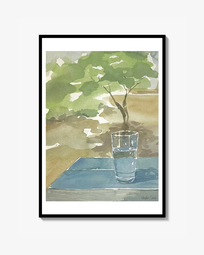 Rehydrate Neutral Still Life Poster