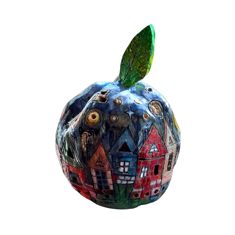 Äpple Skulptur