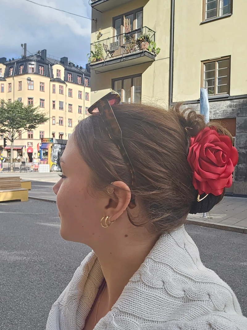 Blommig Hårklo - Ruby