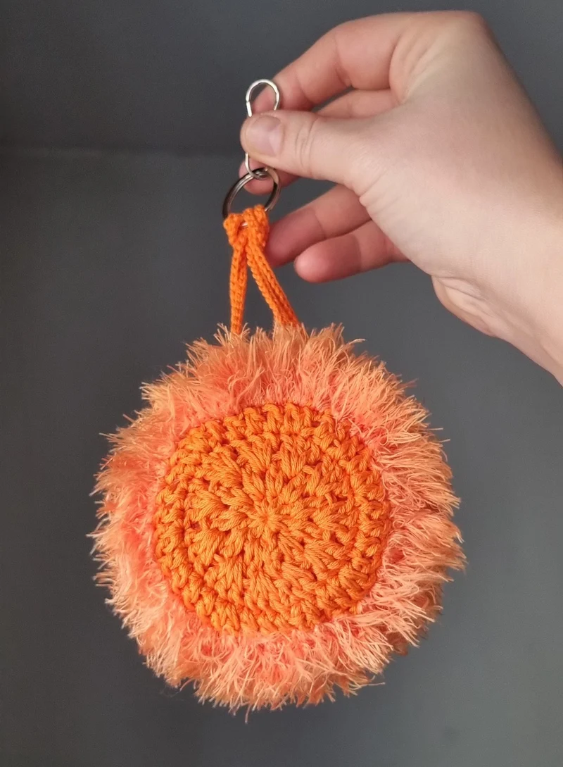 Snusväska, Plysch - Orange