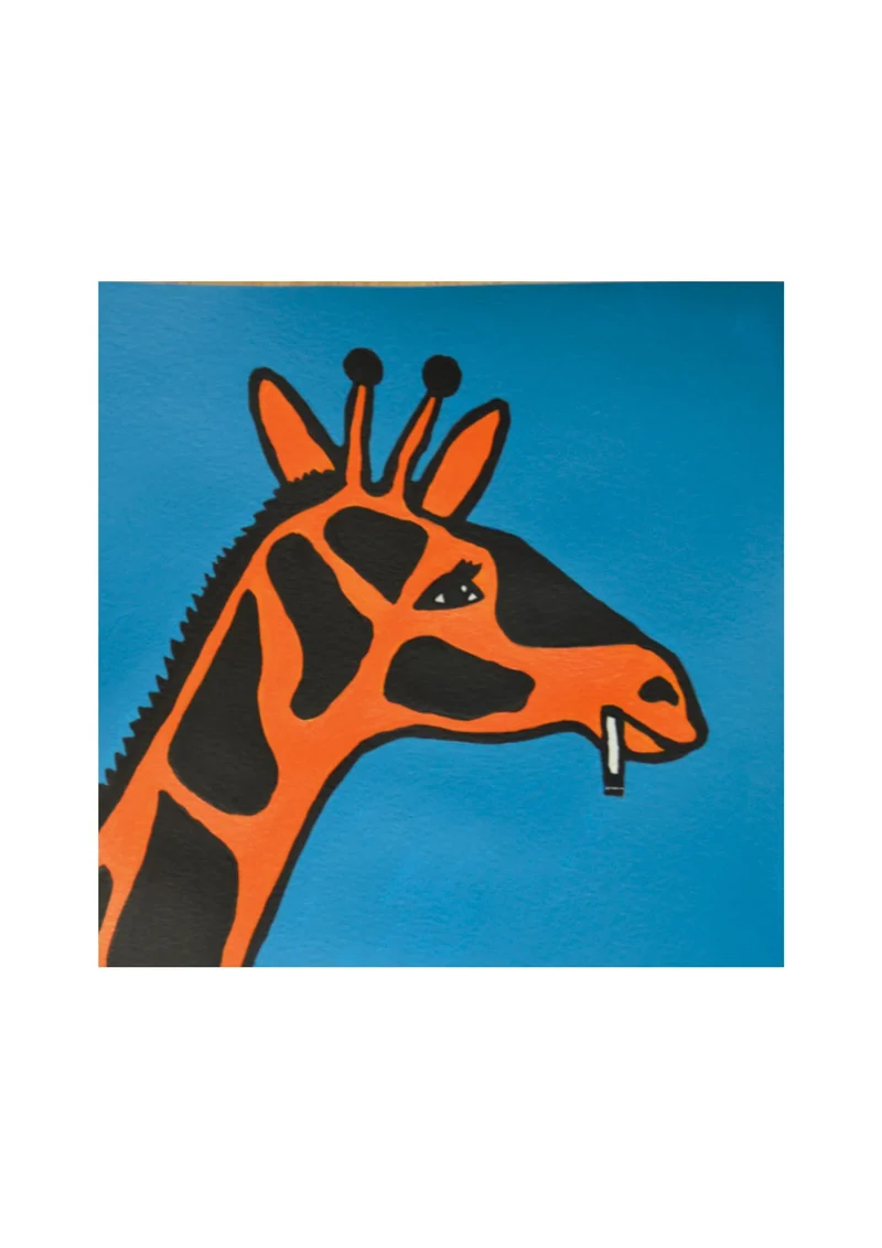 Smoking Giraffe Original
