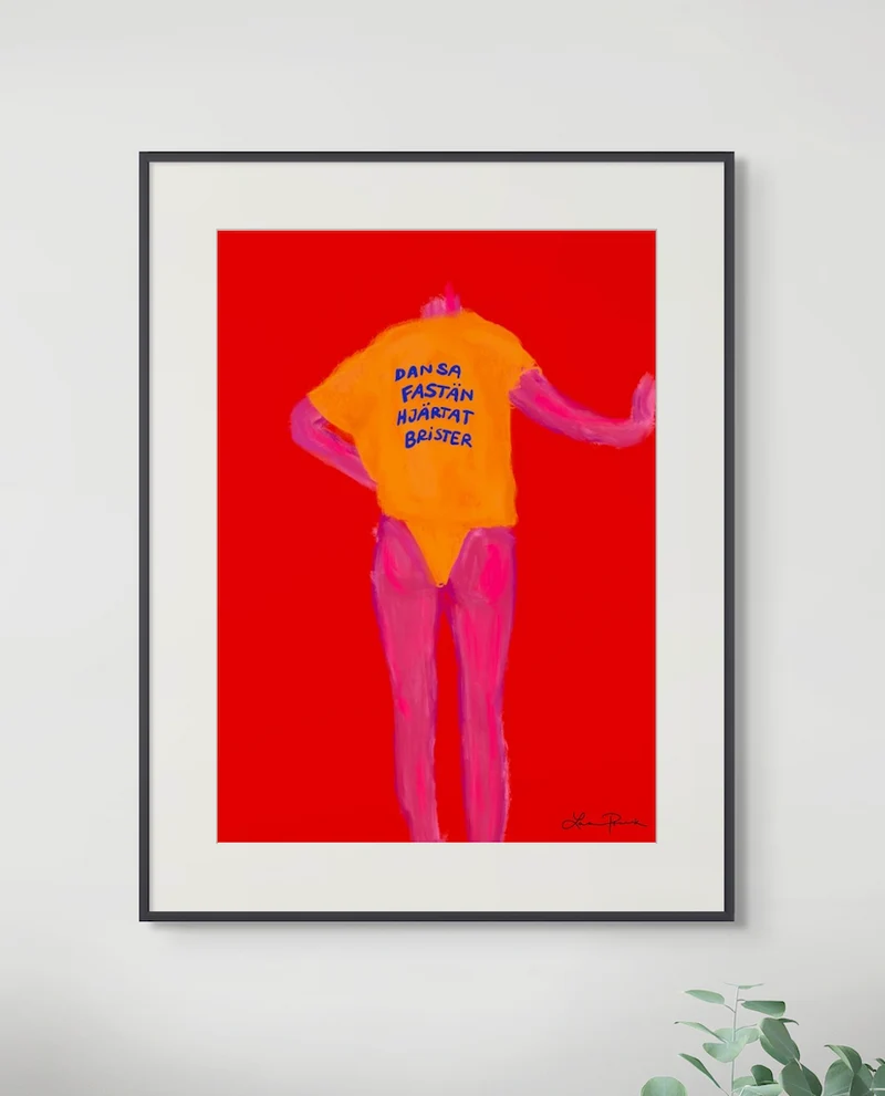 Dansa fastän hjärtat brister Poster