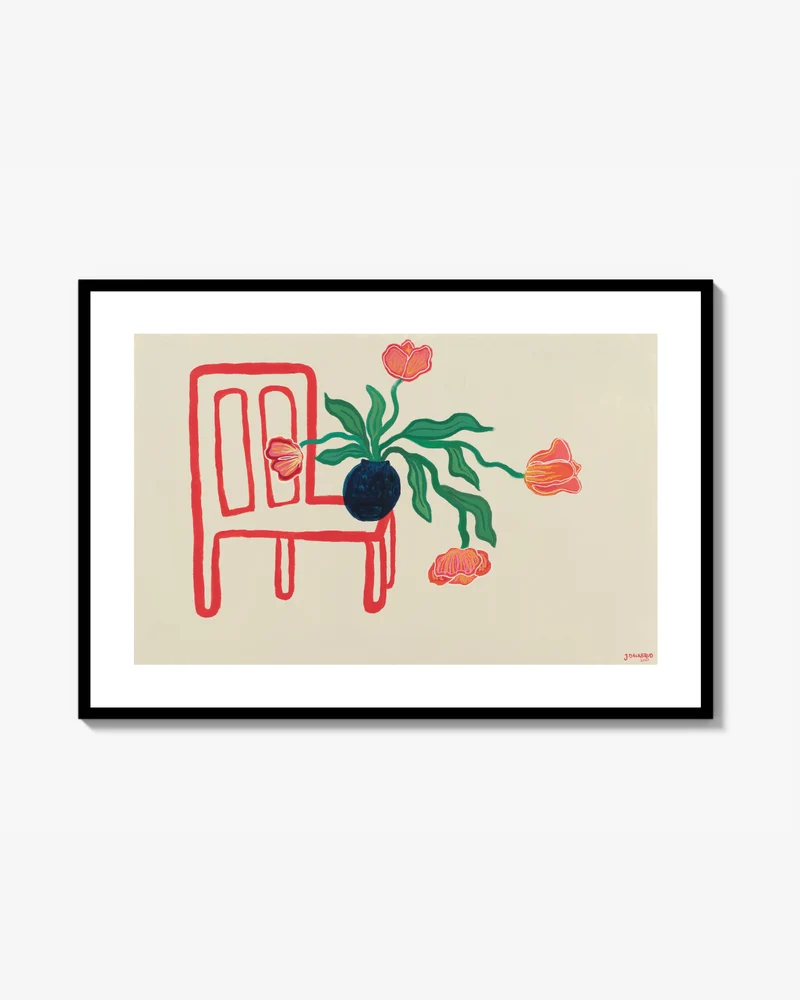 Röda Stolen - Poster