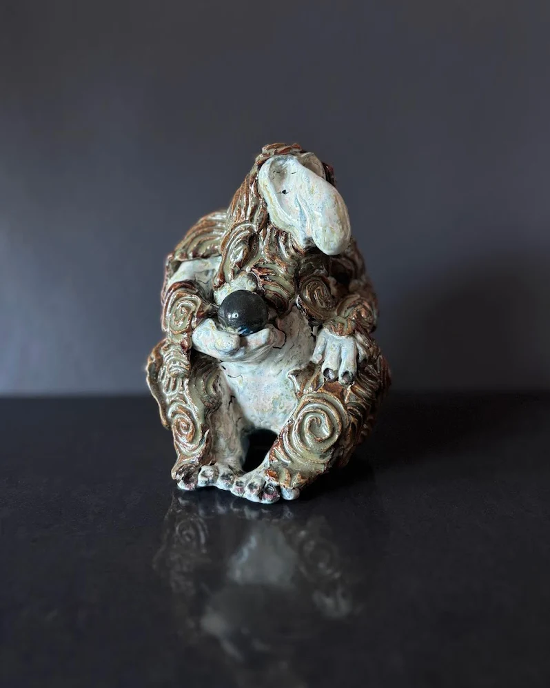 Najma the Proboscis Monkey - Skulptur