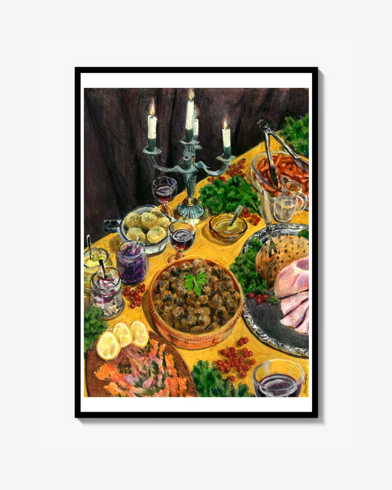Julbord - Poster