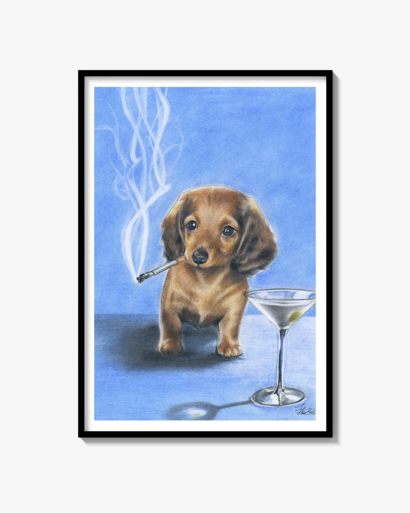 DRINKING WINSTON - Poster
