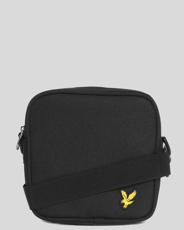 Lyle & Scott Axelremsväska | Kolsvart