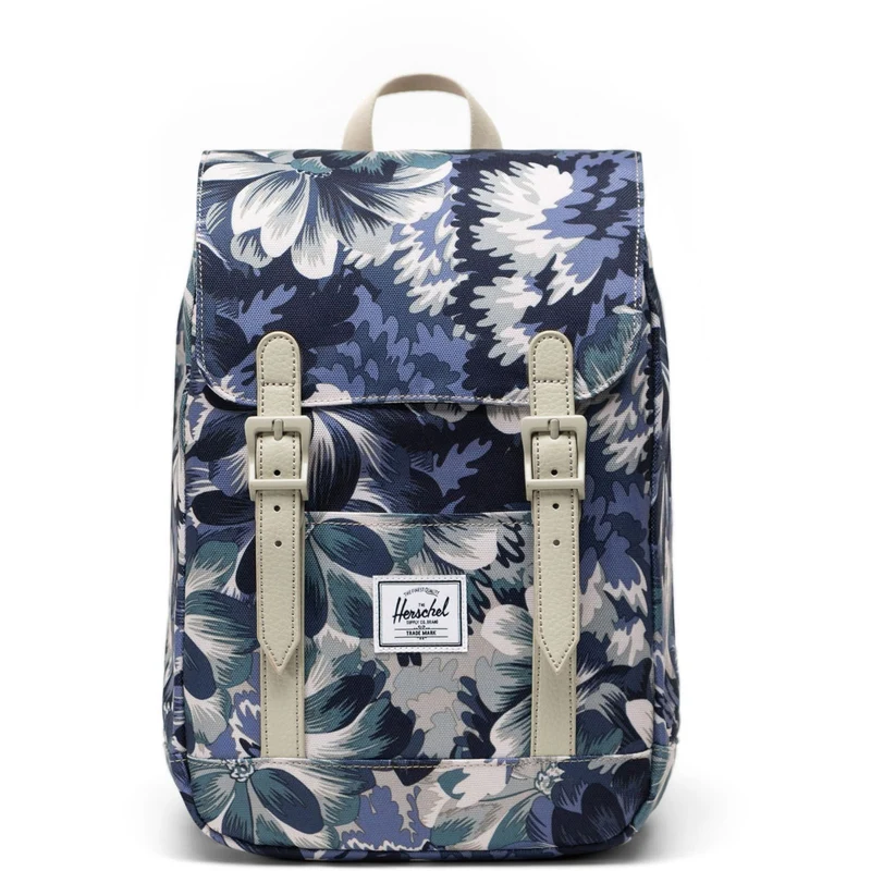 Herschel Retreat Mini Ryggsäck | Blommig Tapet