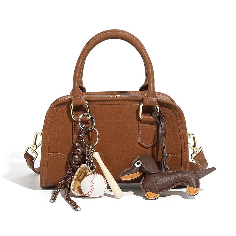 Women's Retro Leather Casual Mini Cross Body Bag