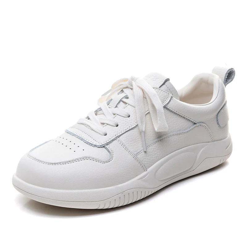 Women's Fashion Plain Quilted Leather Casual Shoes