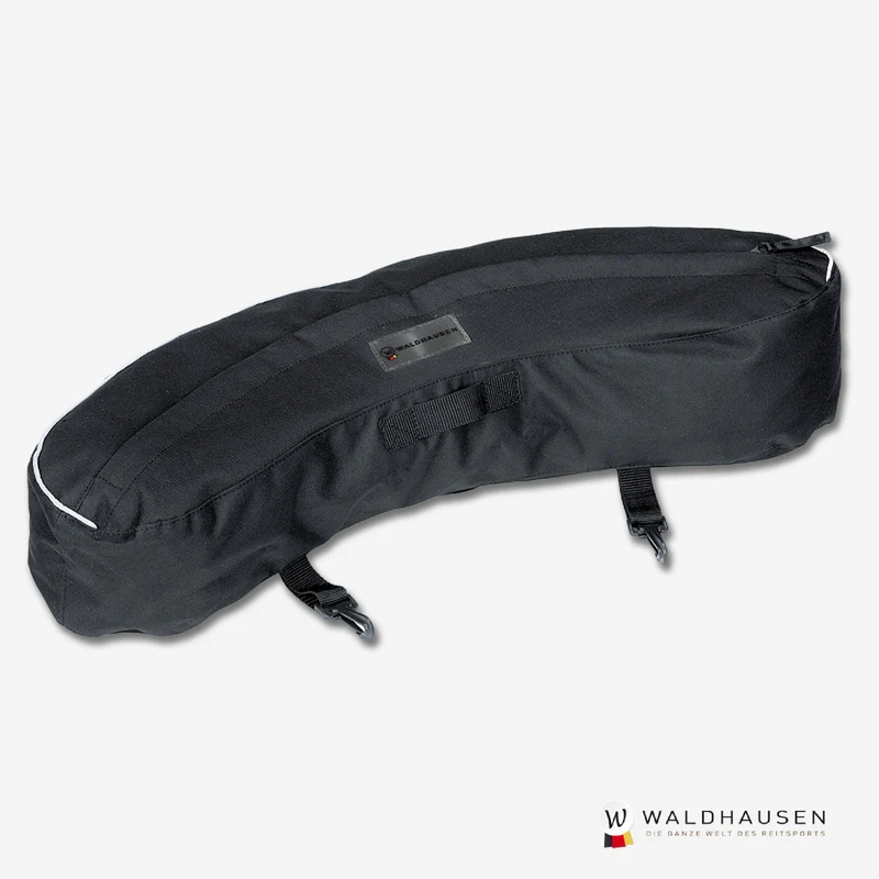 Sadelväska reflex, bananmodell i nylon