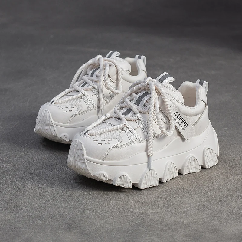 Women's Fashion Breathable Chunky Platform Sneakers