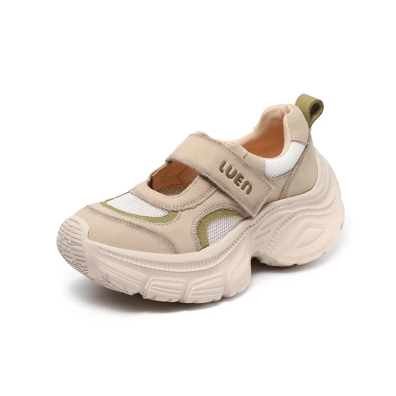 Women Breathable Mesh Casual Low Top Velcro Shoes