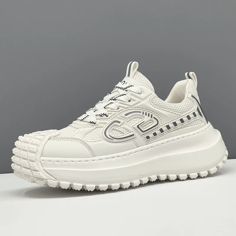 Men Fashion Breathable Casual Thick Soled Sneakers