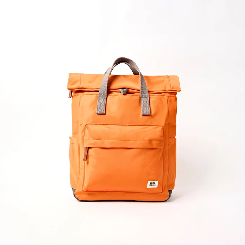 ROKA Canfield B Jaffa Orange Medium Återvunnen Nylonväska