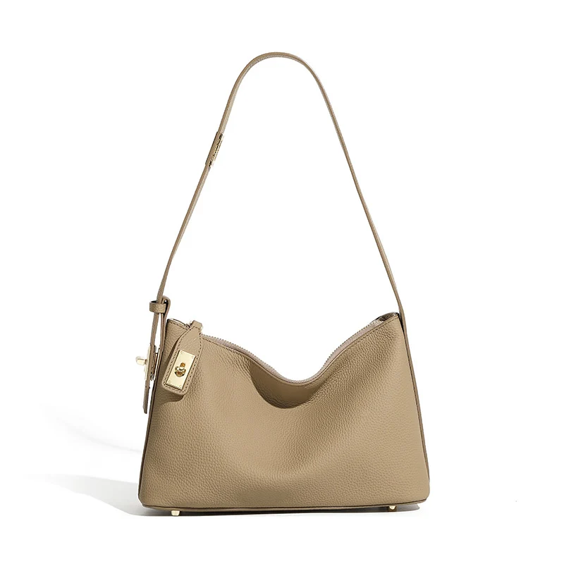 Women's Minimalism Soft Leather Elegant Shoulder Bag