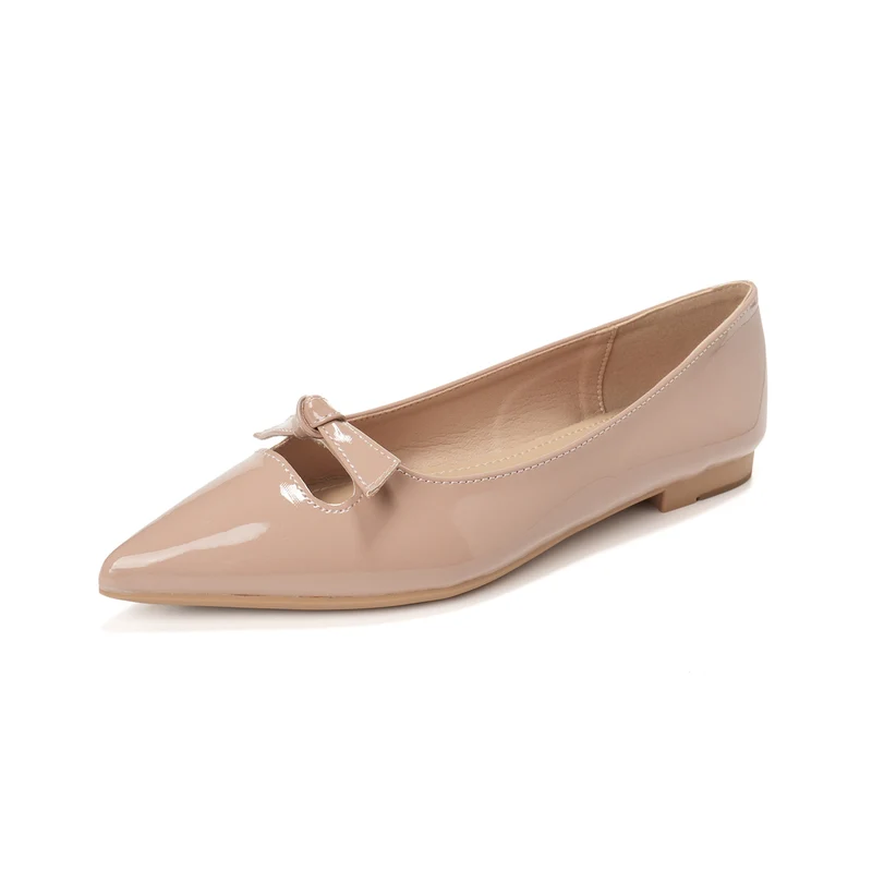 ‌Women's Fairy Butterfly Knot Slip-On Comfort Pointed Toe Flats