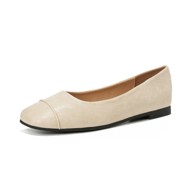 Women's Minimalism Plain Low Top Casual Flats