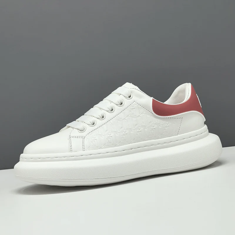Men's Fashion Leather Casual Sneakers