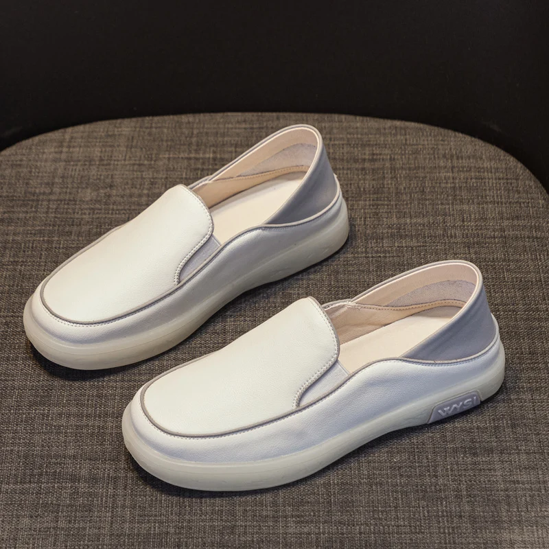 Women's Minimalist Soft Leather Comfort Loafers