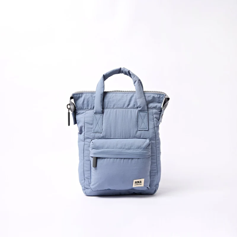 ROKA Bantry XS Retro Blå Återvunnen Nylonväska