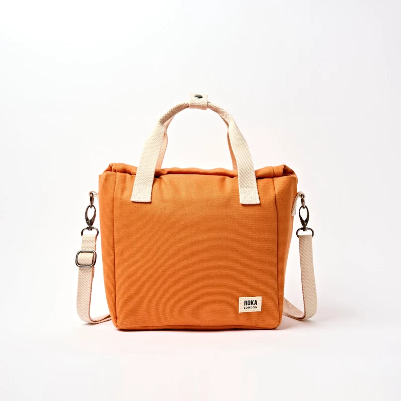 ROKA Hampstead Canvas Matväska | Bränd Orange