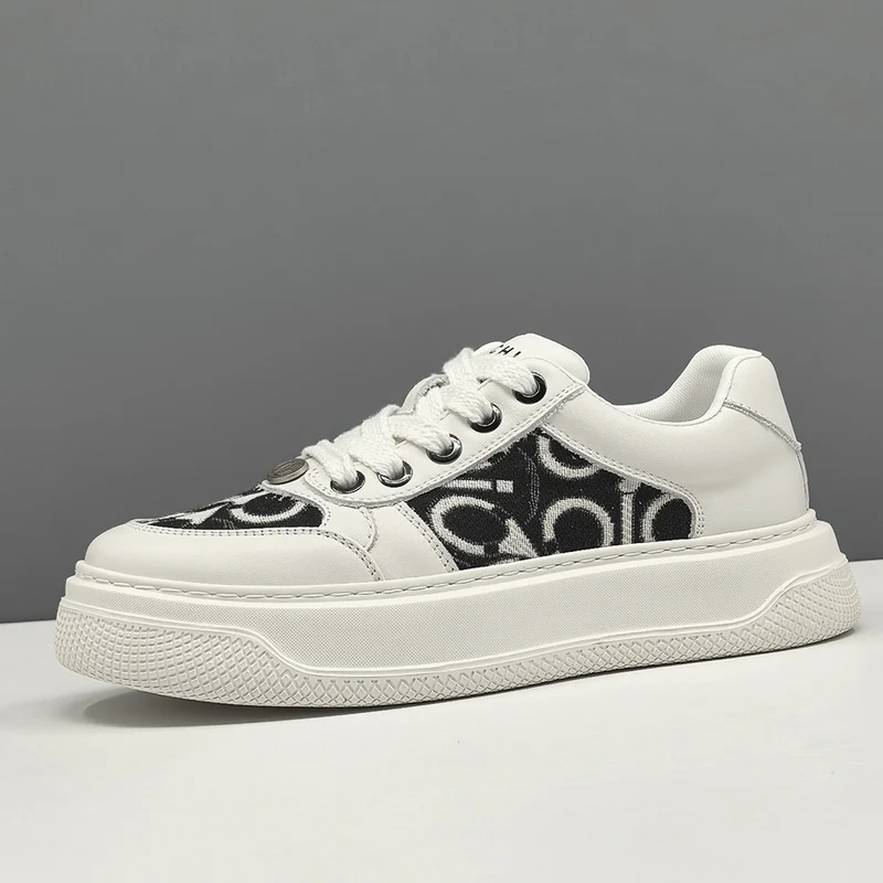 Men Fashion Patchwork Canvas Casual Sneakers