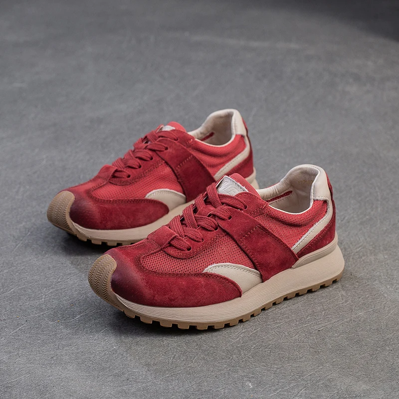 Women Color Matching Patchwork Casual Training Sneakers