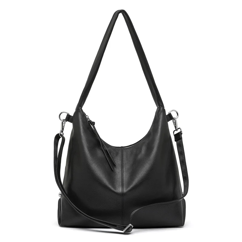 Women Soft Leather Minimalism Casual Tote Bag