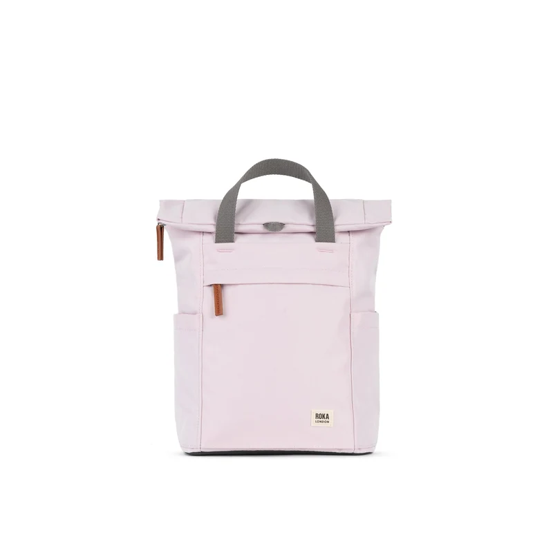 ROKA Finchley En Transcendent Rosa Liten Återvunnen Canvasväska