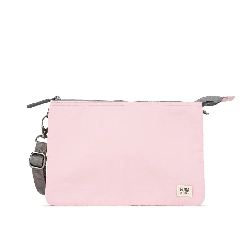 ROKA Carnaby Crossbody XL Seashell Taslon-väska