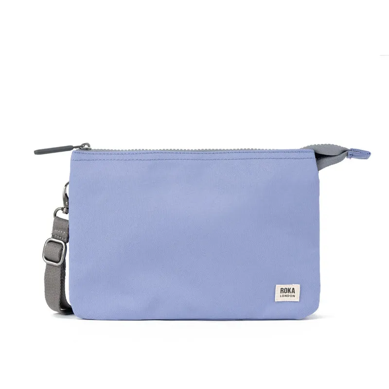 ROKA Carnaby Crossbody XL Thistle Återvunnen Canvasväska