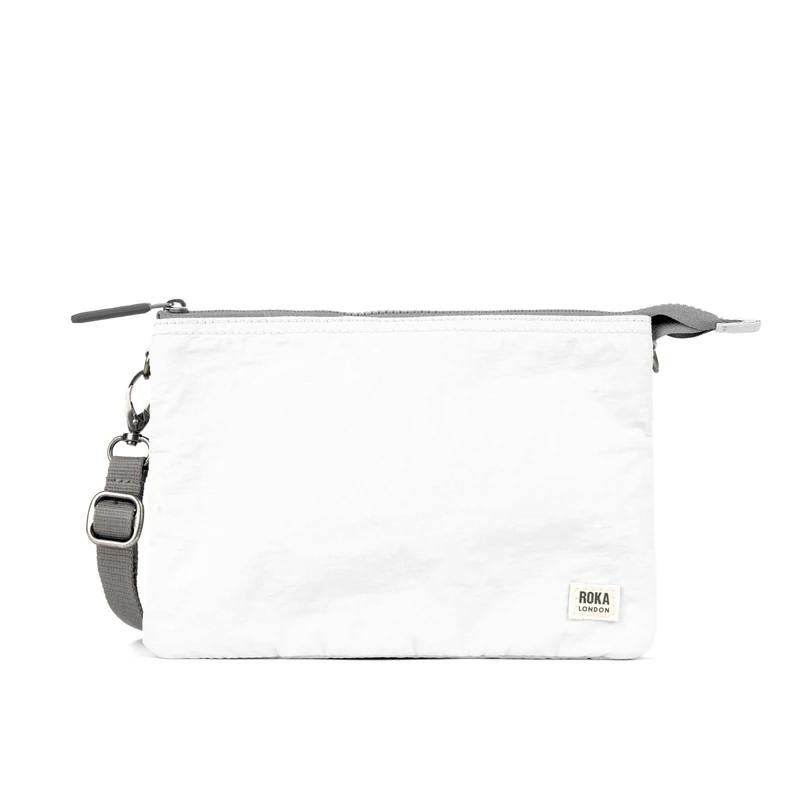 ROKA Carnaby Crossbody XL Kokosnöt Taslon Väska