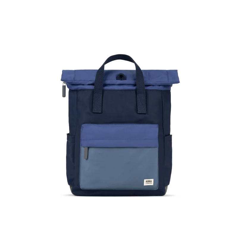 ROKA Canfield B Indigo Tonal Medium Återvunnen Nylonväska