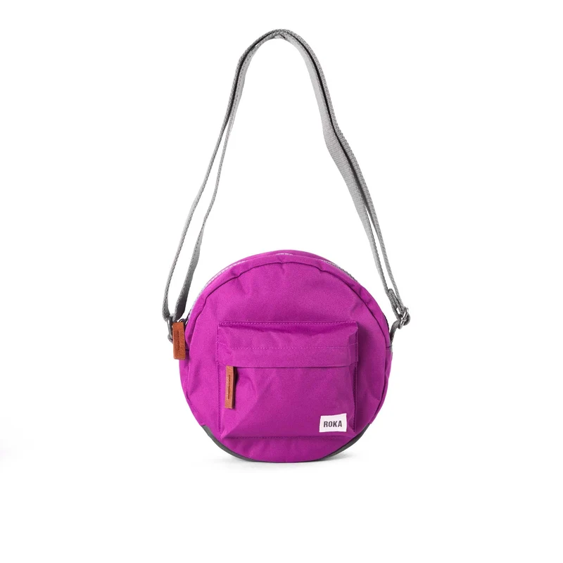 ROKA Paddington B Violet Liten Återvunnen Canvasväska