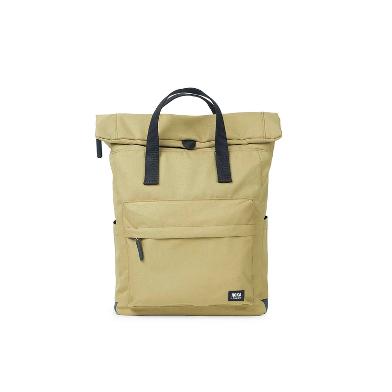 ROKA Svart etikett Canfield B Khaki Medium Återvunnen Canvasväska