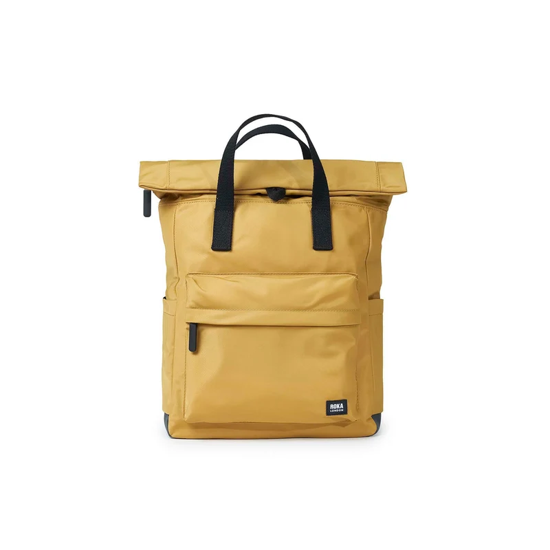 ROKA Svart etikett Canfield B Flax Medium Återvunnen Canvasväska