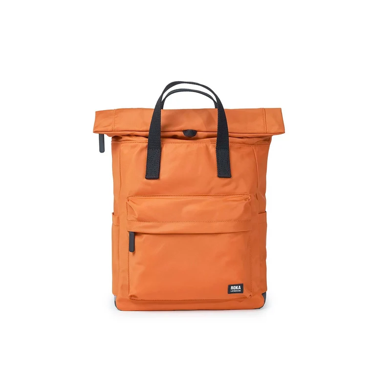 ROKA Svart etikett Canfield B Burnt Orange Medium Återvunnen Nylonväska